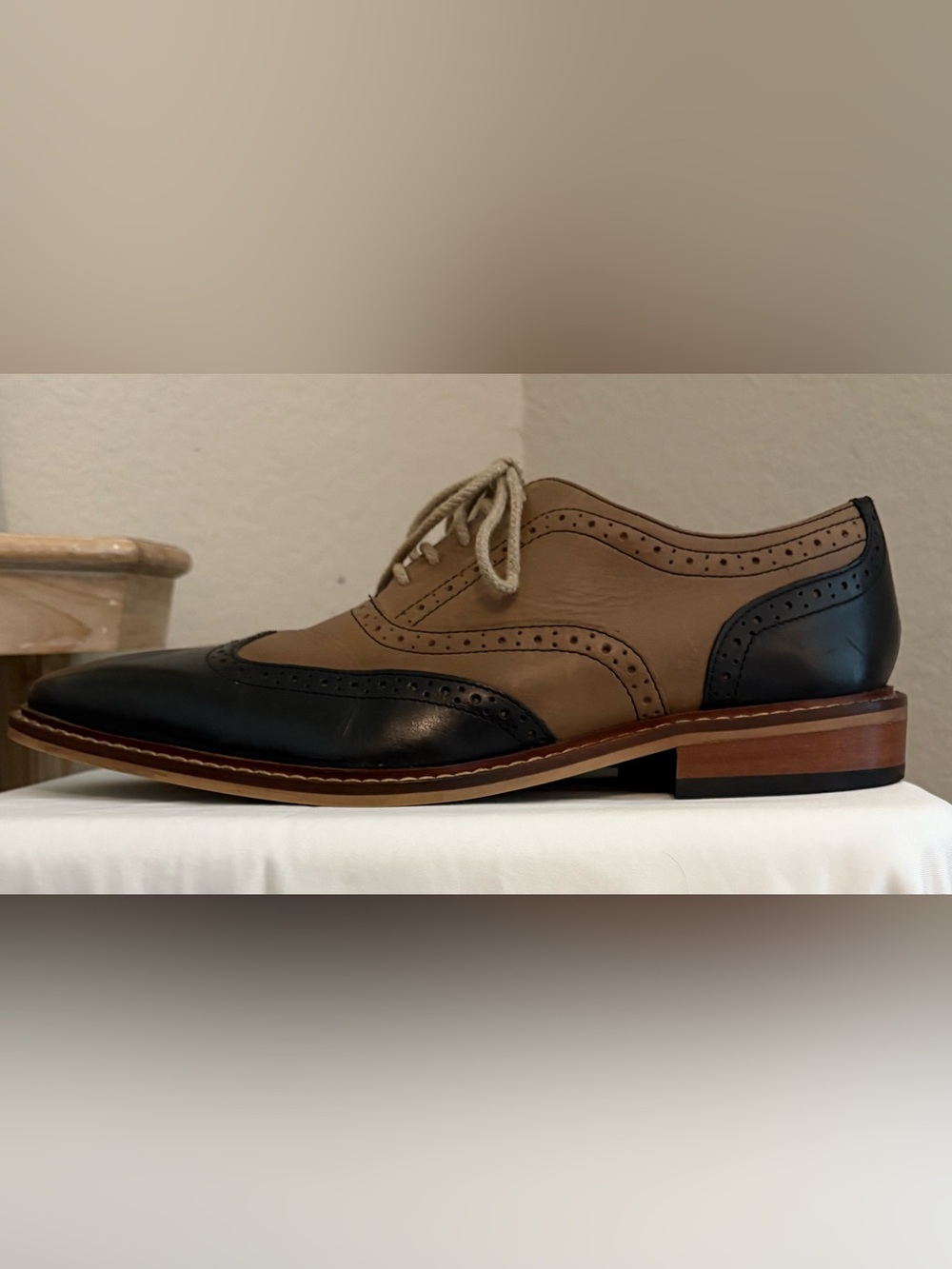 Giorgio Brutini Men's Daunt Tuxedo Oxfords Shoes Size 9.5 - Picture 5 of 8